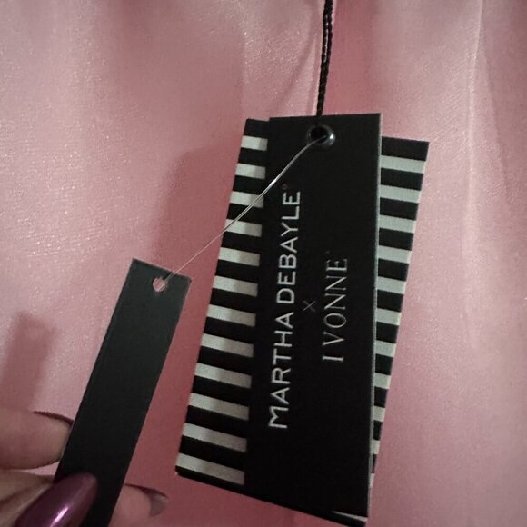 Martha Debayle x Ivonne Sheer jogger pants - Dusty pink - Picture 3 of 5